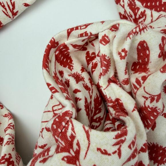 Remie Girl Red Folk Print Dress - Picture 6 of 8